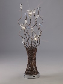 Kristal Aluminium Crystal Table Lamps Diyas Home Armed Table Lamps Kristal Aluminium Crystal Table Lamps Diyas Home Armed Table Lamps